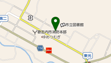 古川履物店の地図画像