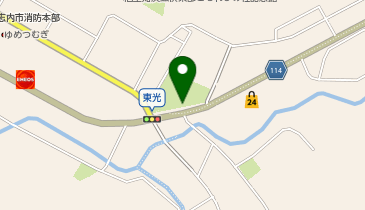 歌志内市役所 東光児童館の地図画像