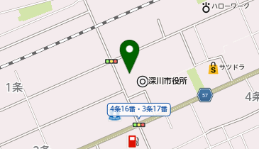 北海道総合在宅ケア事業団(一般社団法人)深川地域訪問看護ステーションの地図画像