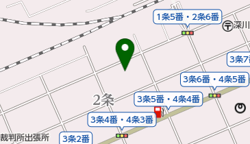 空知ガス株式会社の地図画像