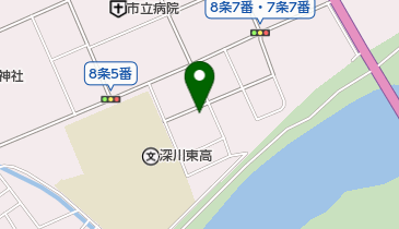 深川聖三一教会の地図画像