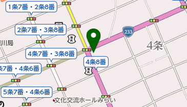 深川市商店街振興組合連合会の地図画像