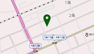 赤旗深川通信部の地図画像
