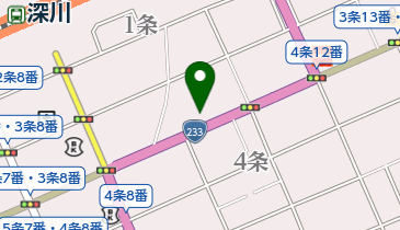 札幌海鮮丸深川店の地図画像