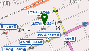 パーマやさんきんたの地図画像