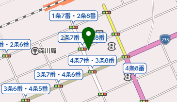 ゆり美容室の地図画像