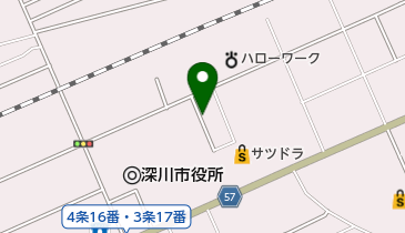 堀理容院の地図画像