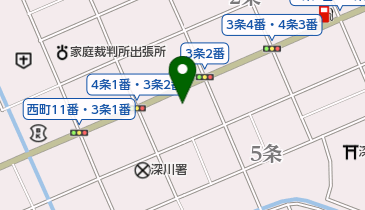 美さき・深川店の地図画像