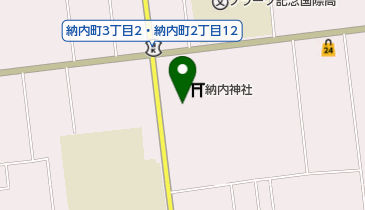 深川地区消防組合 深川消防団 第3分団の地図画像