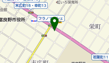 株式会社橋場ガラスの地図画像