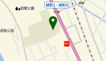 富良野市通級指導教室の地図画像