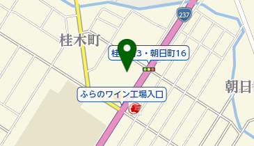 カトリック富良野教会の地図画像