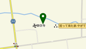 静念寺の地図画像