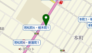 札幌海鮮丸富良野店の地図画像