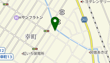 跡部設備工業の地図画像