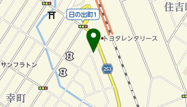 スガワラ製麺の地図画像