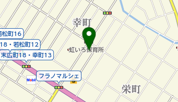 ピザ・テンフォー北海道富良野店の地図画像