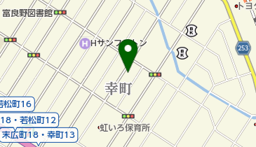 ナラ美容室の地図画像