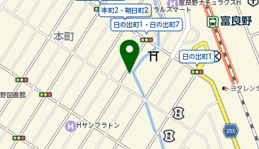 メガネ&時計のオオミチの地図画像