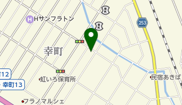 いく恵理容院の地図画像