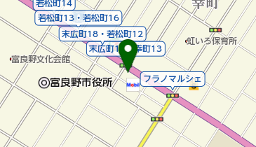 カットハウス飛来の地図画像