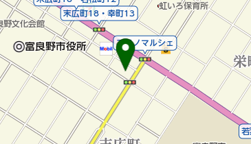 山水旅館の地図画像