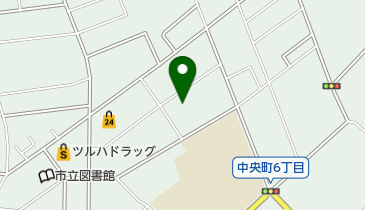 カトリック登別教会の地図画像