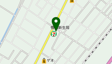 有限会社プロモードの地図画像