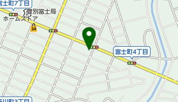 北進塗料工販の地図画像