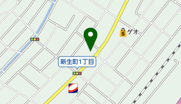 ほくと薬局の地図画像