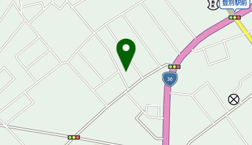 登別市役所 保健福祉部 登別児童館の地図画像