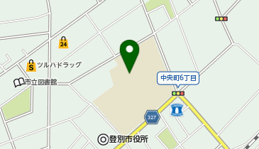 登別市役所 幌別児童館の地図画像