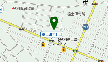 登別市役所 保健福祉部 老人福祉センターの地図画像