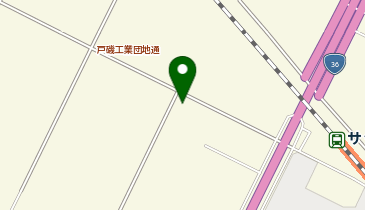 室蘭海陸通運株式会社恵庭支店の地図画像