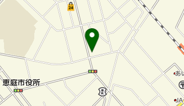 有限会社恵庭メダル商会の地図画像