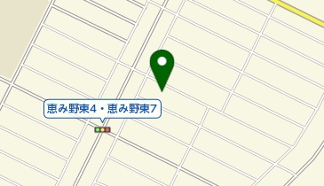 恵み野東町内会の地図画像