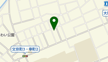 恵庭速算学校の地図画像