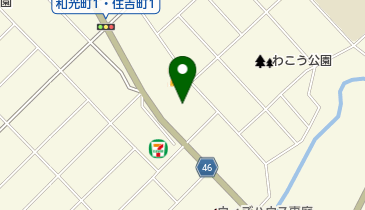 立正佼成会恵庭道場の地図画像