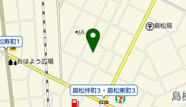 恵庭土地改良区の地図画像