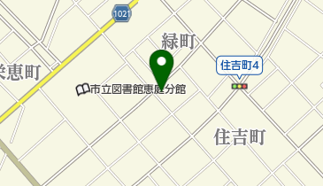 本間商店の地図画像