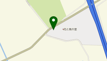 恵庭光と風の里の地図画像