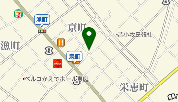 労働保険事務組合恵庭労働保険協会の地図画像