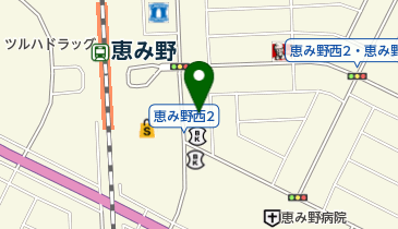 もりもと恵み野店の地図画像