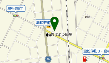 上野整骨院の地図画像