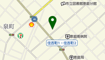 株式会社ハチロ物産燃料部恵庭営業所の地図画像