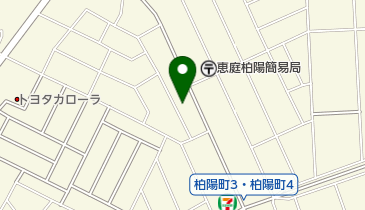 レビューストサロン恵庭店の地図画像