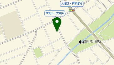 美容室シャナナの地図画像
