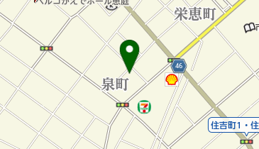 ウエモリ理容院の地図画像