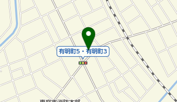 ヘアーサロンタシロの地図画像