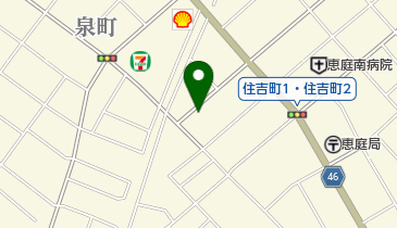 とちぎ理容院の地図画像